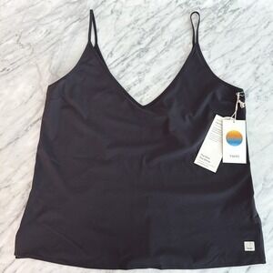 VUORI Women's Villa Cami Black Size Large NWT 🖤✨